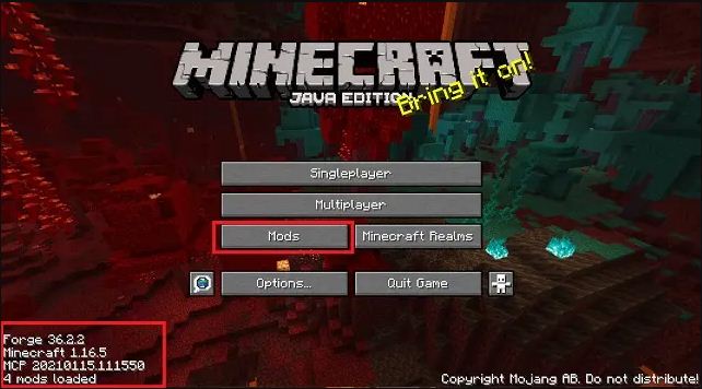 Minecraft Using Forge