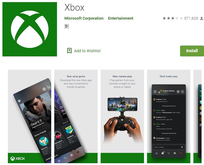 Download and open the Xbox app