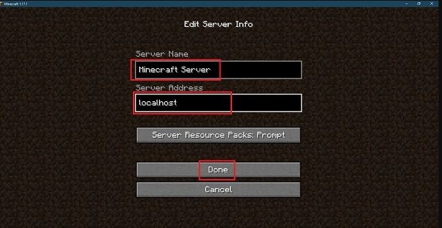 Otestujte svoj Minecraft Server
