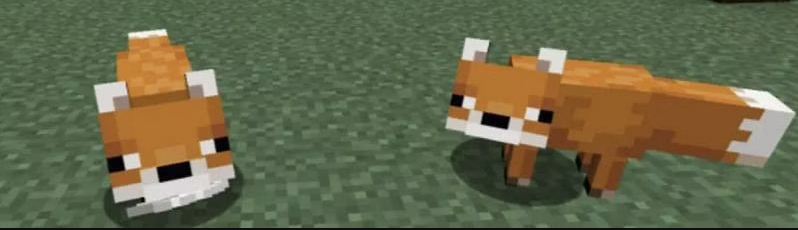  Fox in Minecraft